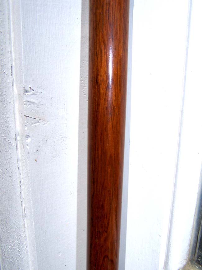 A Rare Cane made from salvaged wood and copper from Admiral Nelson's Flagship HMS FOUDROYANT — image 6